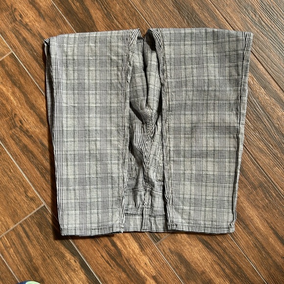 American Eagle plaid stretch Mom Jean size 6 - Picture 3 of 11